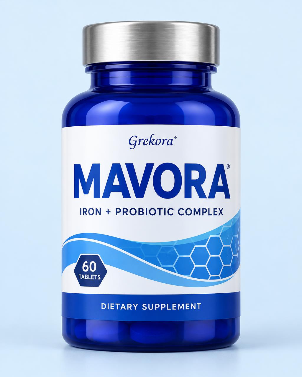 Mavora bottle front view